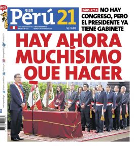 Perú21 Sur en PerúQuiosco