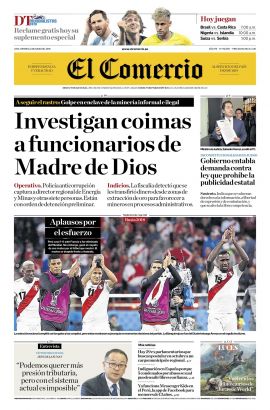 Diario El Comercio