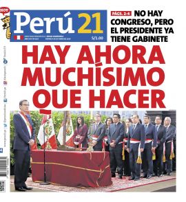 Diario PerÚ 21 en PerúQuiosco
